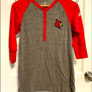 U OF L 3/4 SLEEVE SHIRT